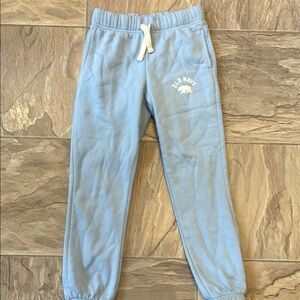 Old Navy Blue Joggers Relaxed Fit Cotton Blend